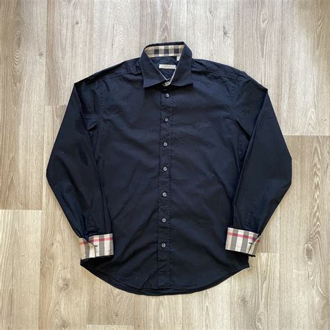 fake burberry button up shirt|authentic burberry button up shirt.